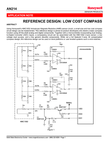 reference design: low cost compass - SP