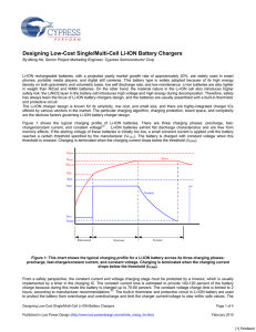 Designing Low-Cost Single/Multi-Cell Li
