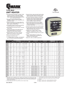 Detailed Specifications