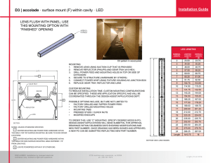 Surface Cavity Mounting