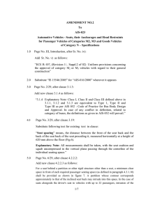 1/7 AMENDMENT NO.2 To AIS-023 Automotive Vehicles