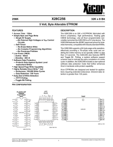 X28C256 - Electrical and Information Technology