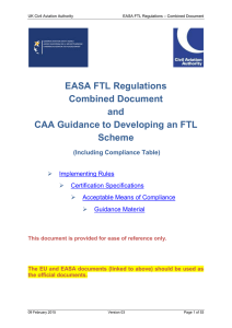 EASA FTL Regulations - Combined Document