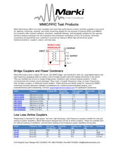 MMIC/RFIC Test Products