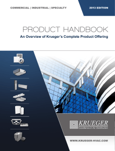 product handbook - Krueger-HVAC