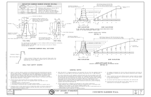 410 1 CONCRETE BARRIER WALL