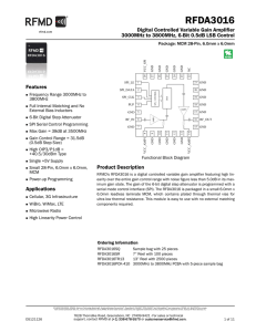 RFDA3016 - RFMD.com