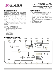 saw oscillator