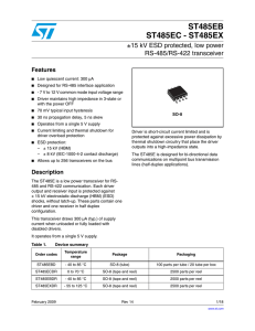 ST485Ex - STMicroelectronics