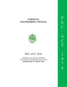 PEC Act in PDF Format