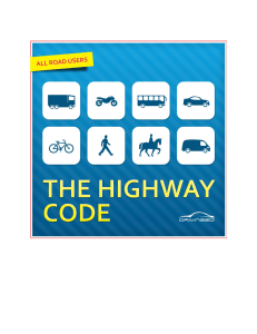 THE OFFFICIAL HIGHWAY CODE