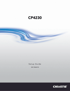 CP4230 - Christie