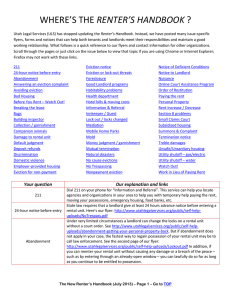 where`s the renter`s handbook