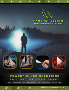 powerful led solutions - Panther Vision Promotional Products