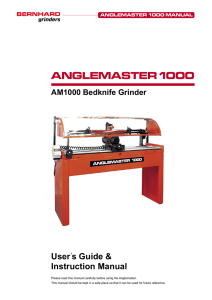 Anglemaster 1000 - Bernhard and Co.