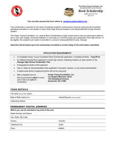 Forms Template - Grady Young Foundation