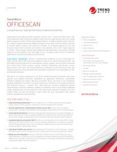 OfficeScan Datasheet