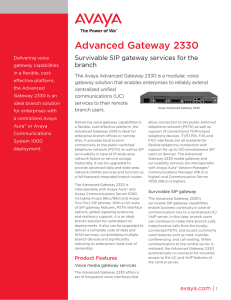 Advanced Gateway 2330