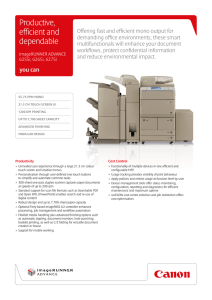 iR-ADV 6200_Series Brochure