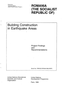 Building construction in earthquake areas - unesdoc