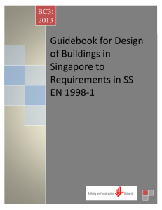 Guidebook for Design of Buildings in Singapore to Requirements in