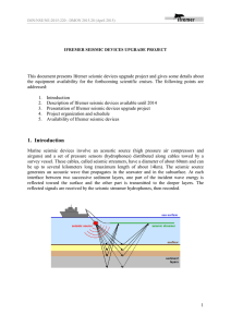 2015_28 Seismic devices - Flotte oceanographique française