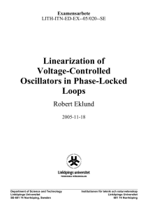 Linearization of Voltage-Controlled Oscillators in Phase