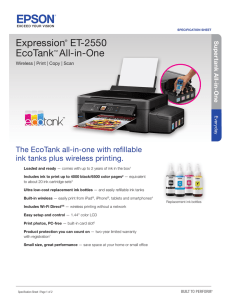 Expression® ET-2550 EcoTank™ All-in-One