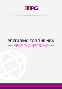 preparing for the nbn fibre connections