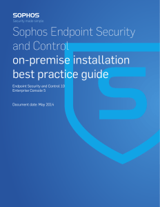 Sophos Endpoint Security and Control on