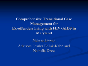 Comprehensive Transitional Case Management for Ex