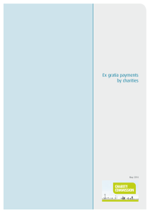 CC7 Ex gratia payments by charities