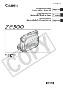 Canon ZR500