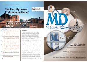 Optimum Performance Home Part IX