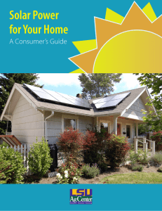 Solar Power for Your Home - American Public Power Association