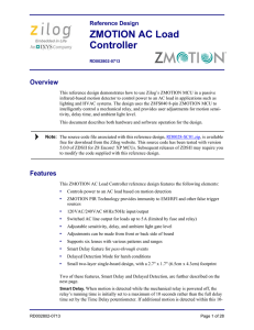 Reference Design: ZMOTION AC Load Controller - MT