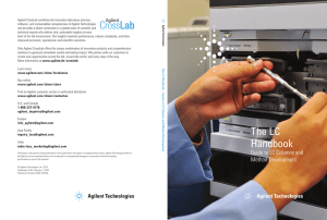 The LC Handbook - Agilent Technologies