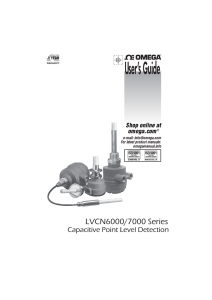 Capacitive Point Level Detection