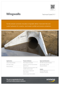 D1.7 Wingwalls