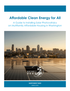 Affordable Clean Energy for All