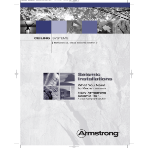 CS3543 Seismic installation Rev7