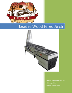 Leader Wood Fired Arch