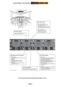 Dornier 328Jet - Fire Protection Page 1