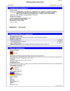 paint markers - Plastic Process Equipment homepage