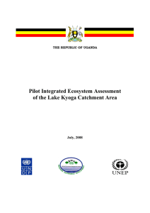 REPORT Integrated Ecosystem Assessment Lake Kyoga Catchment