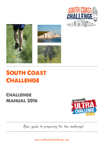 16 South Coast Challenge Manual