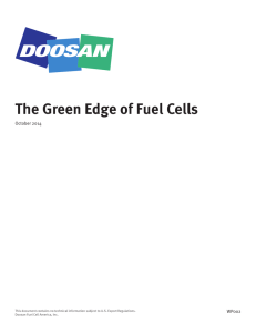 The Green Edge of Fuel Cells