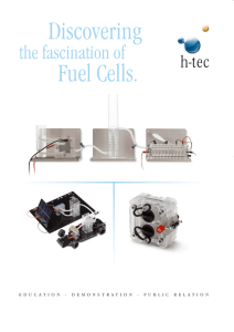 Discovering Fuel Cells.