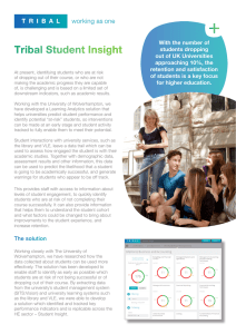 the Student Insight brochure