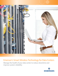 Emerson`s Smart Wireless Technology for Data - Therm-O-Disc